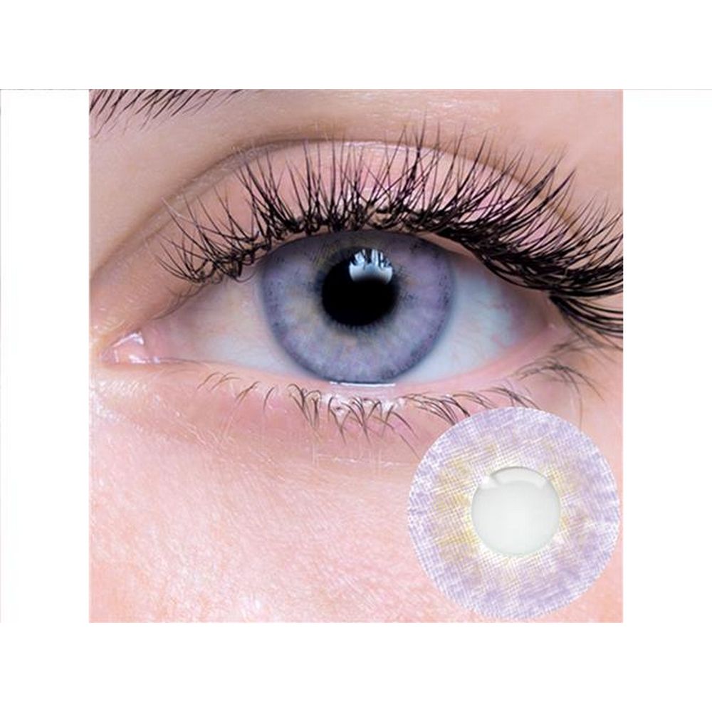 2 Tone Violet Contact Lenses 09520