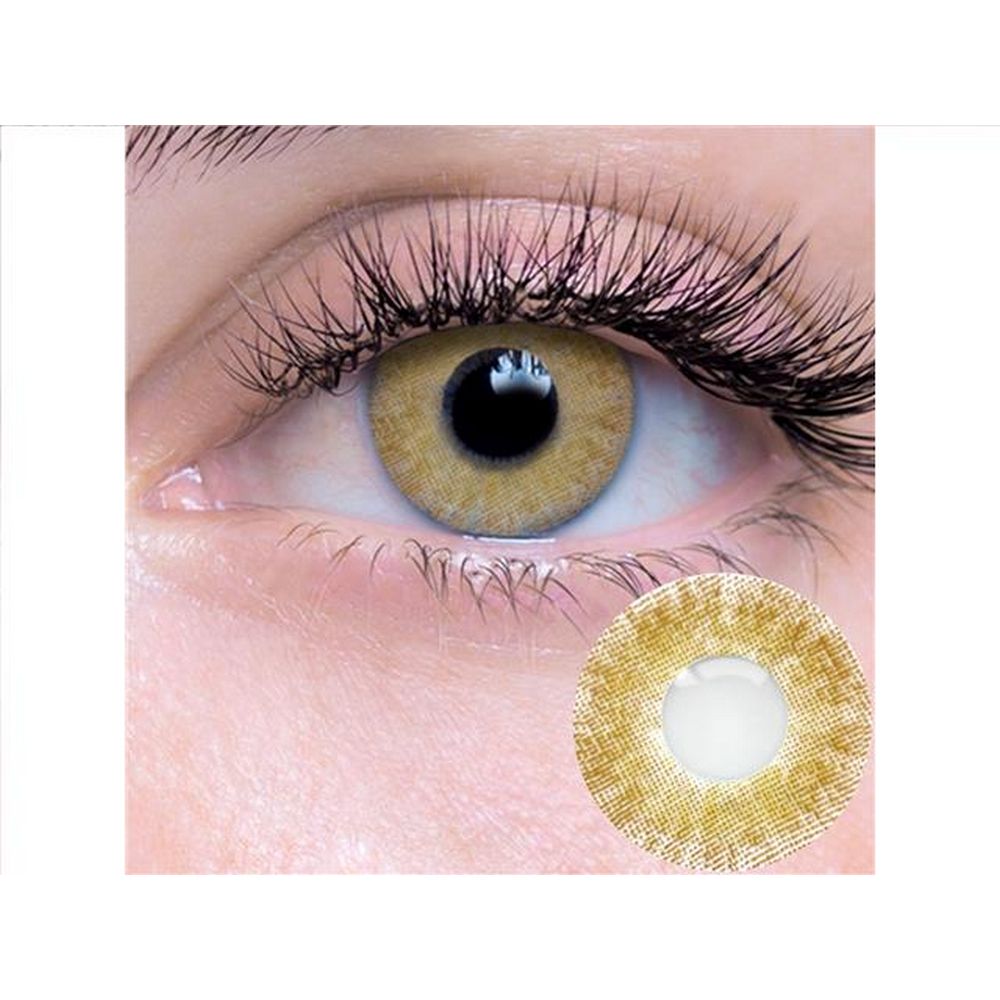 2 Tone Hazel Contact Lenses 09526