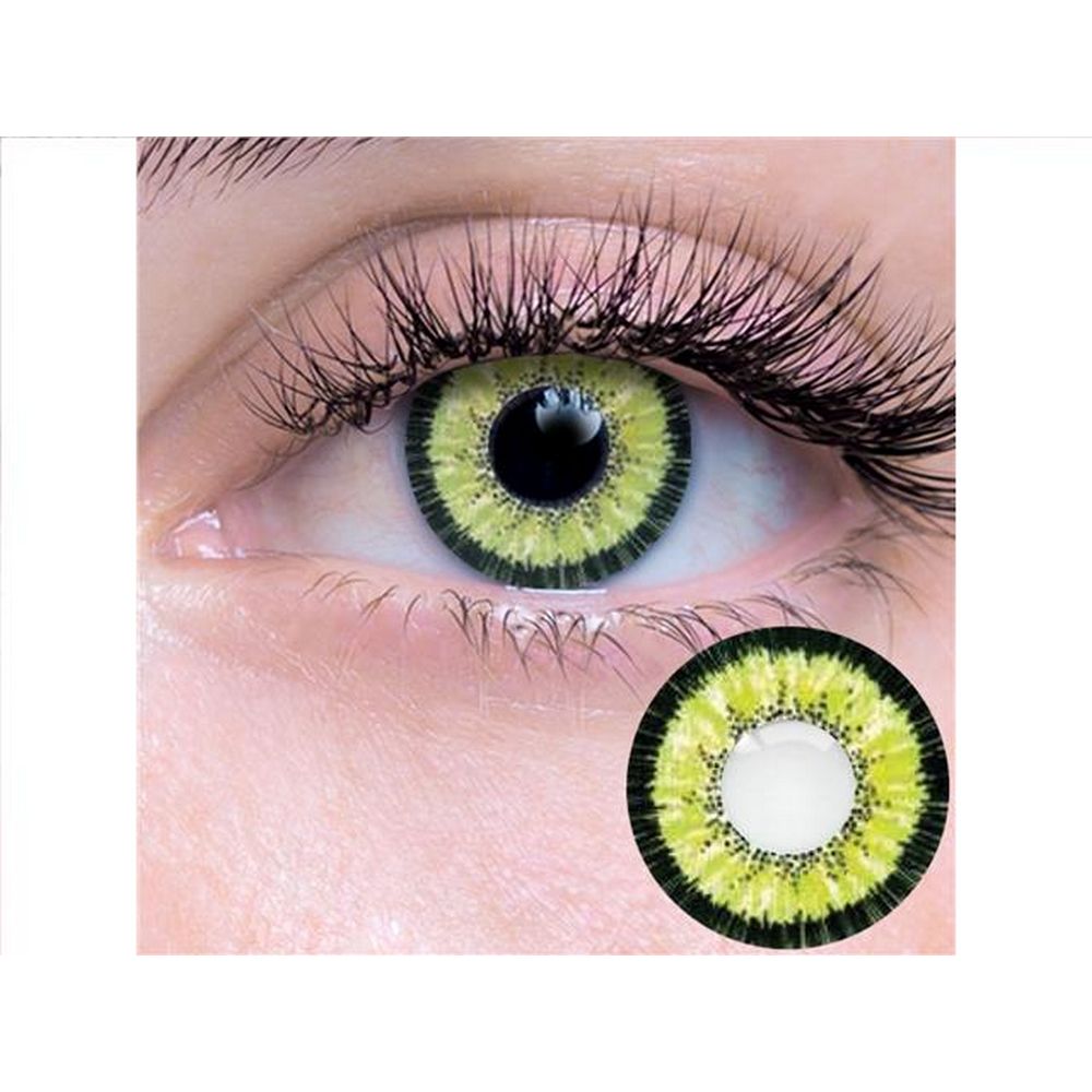 Bold Green Contact Lenses 09682