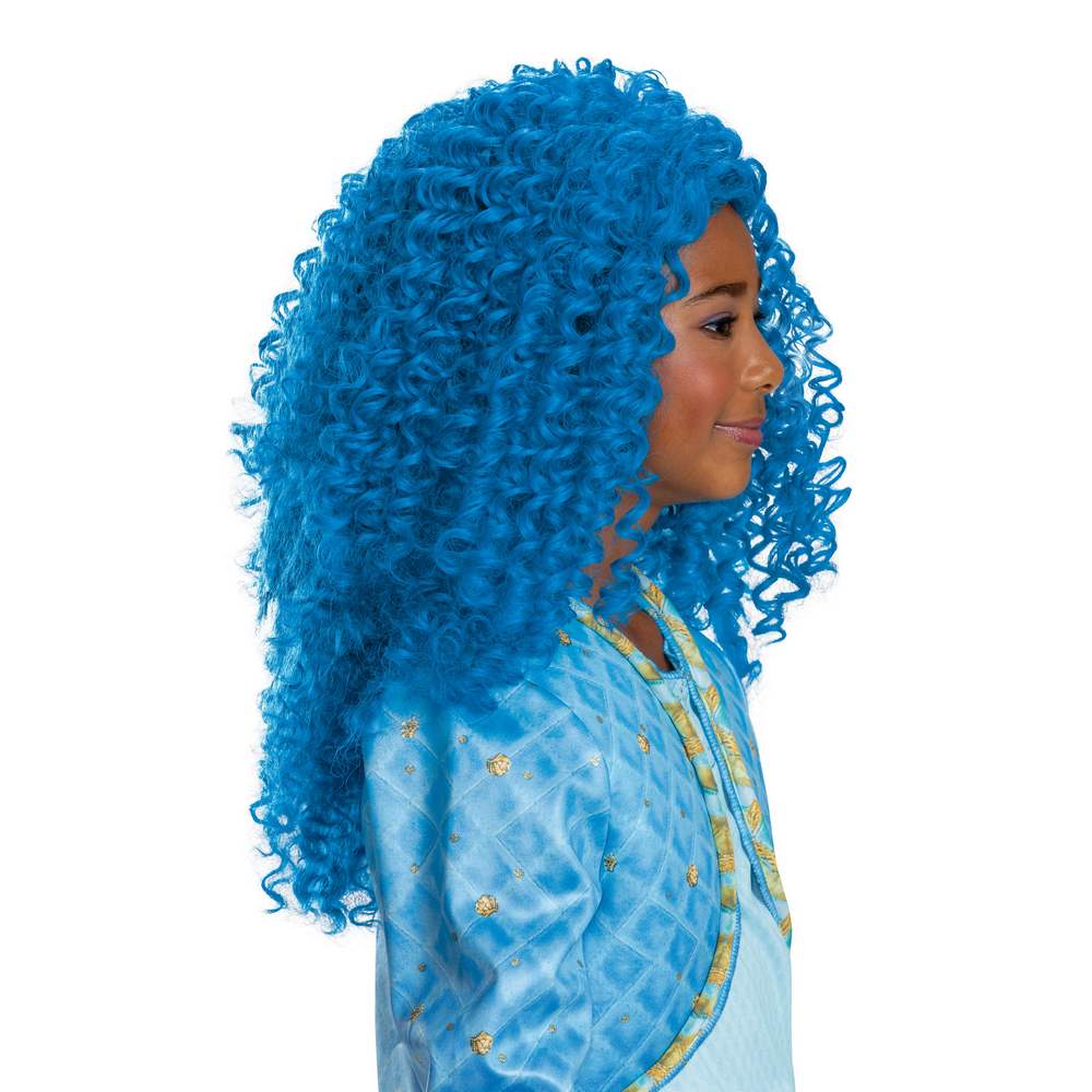 Chloe Perruque bleue pour enfant - Descendants de Disney