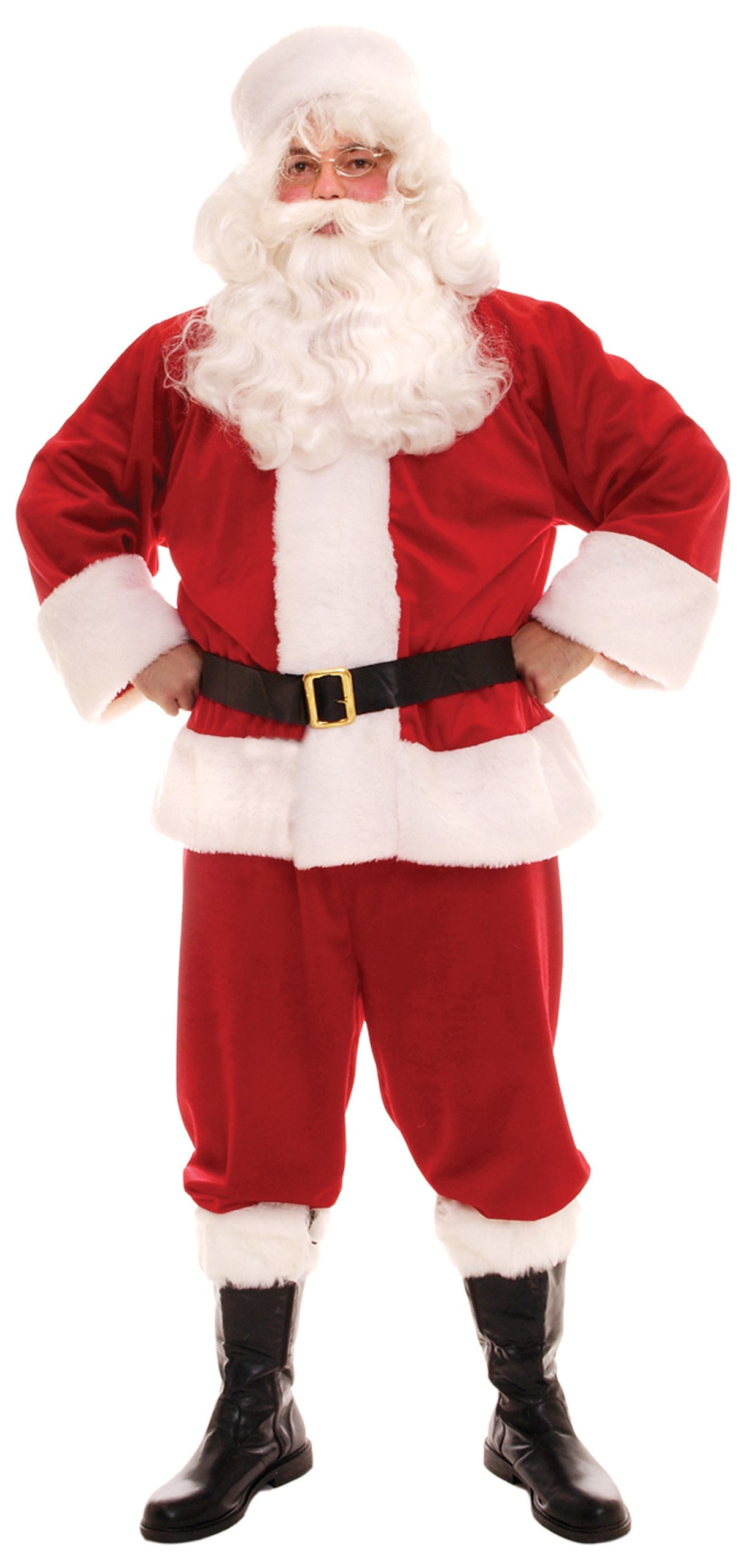 Plush Santa Claus Costume