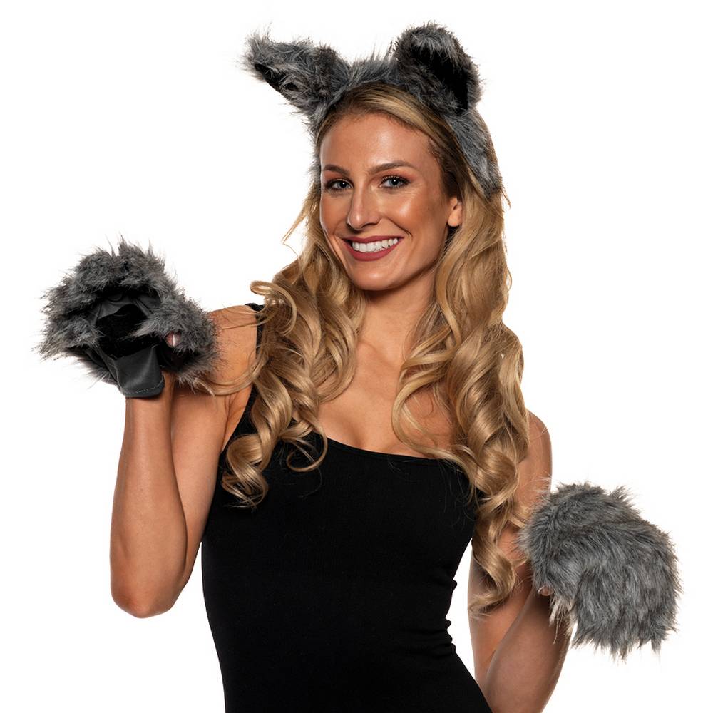 Werewolf Ears & Paws Set