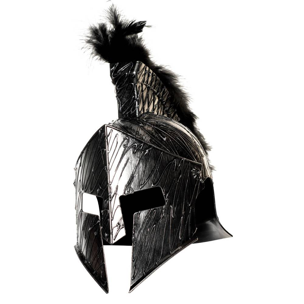 Casque romain maléfique avec masque