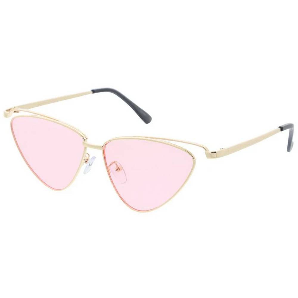Unisex Sunglasses Metal Medium Triangular Frame
