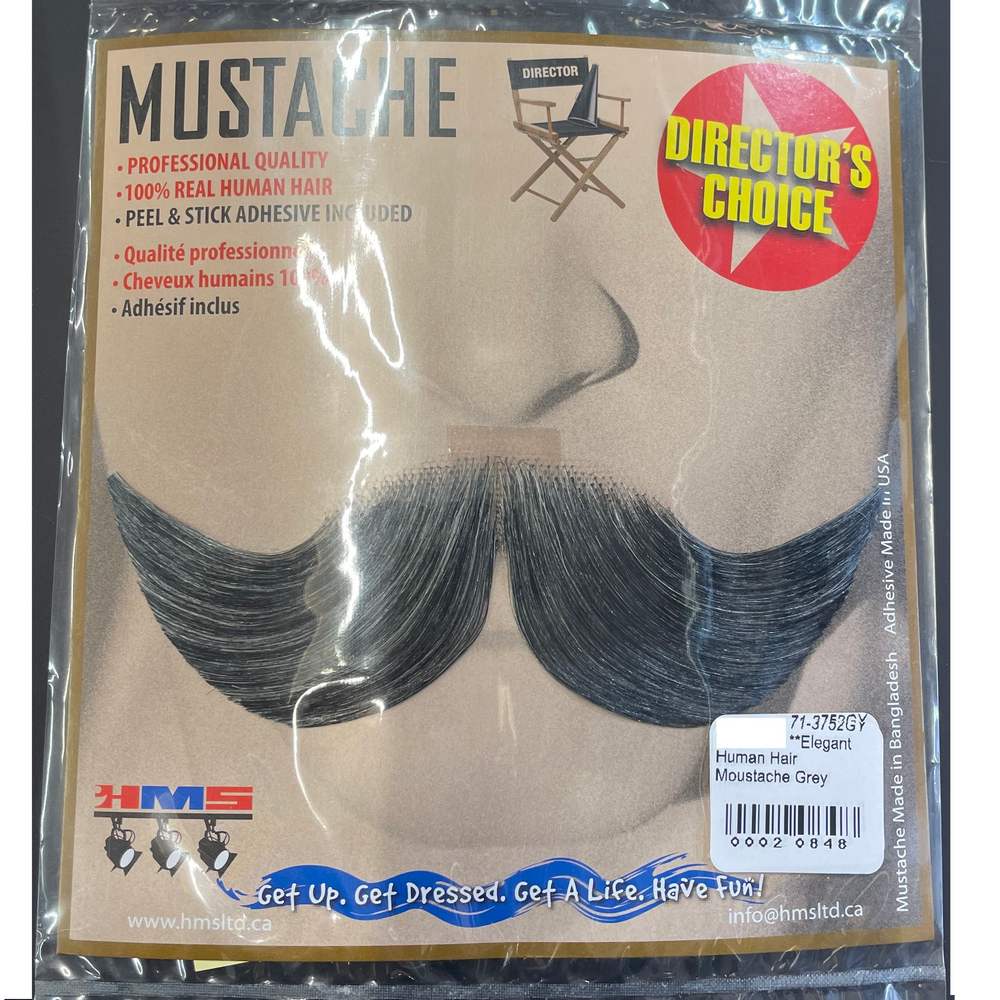 Elegant Human Hair Moustache