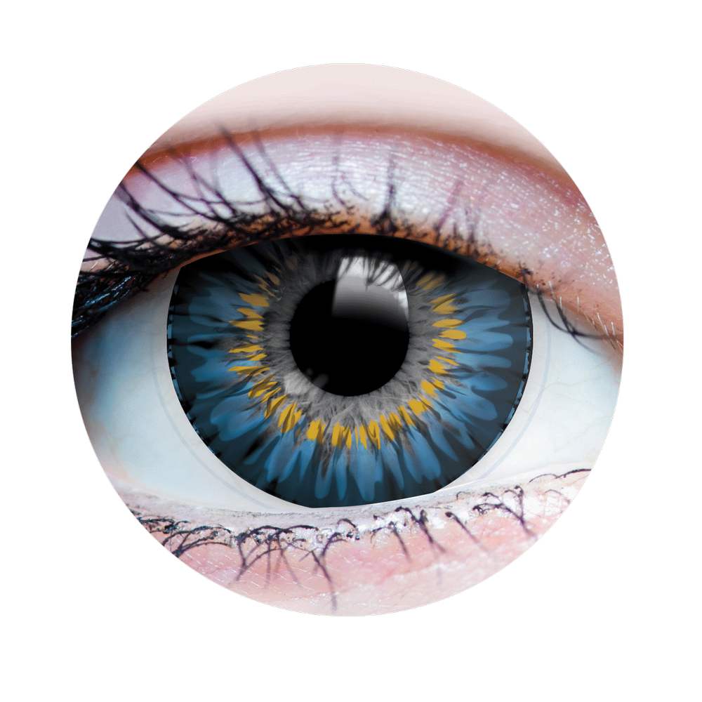 Moonrise ocean Lentilles de Contact bleues