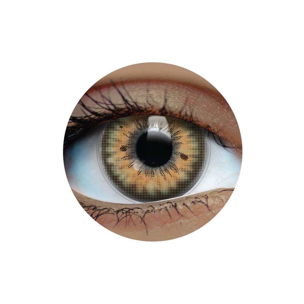 Harmony Hazel Lentilles de Contact brunes noisette