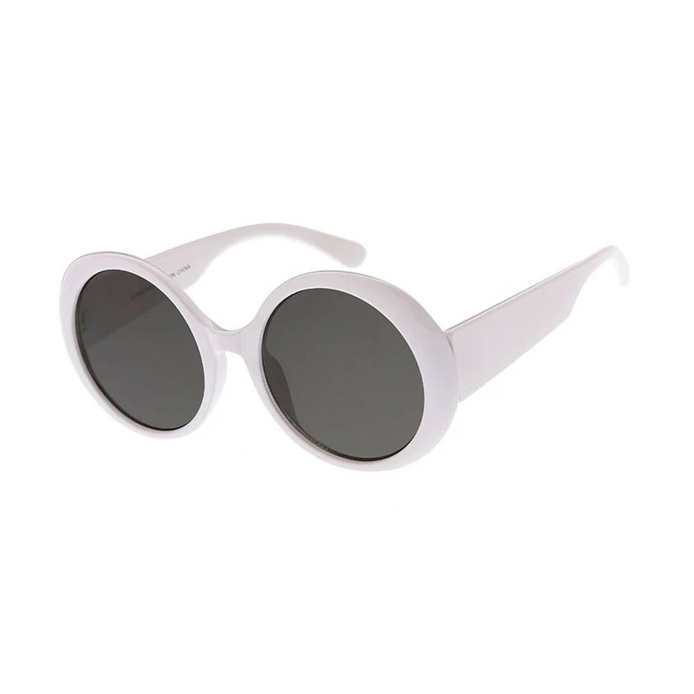 Large Rounded vintage Sunglasses Plastic Frame - Assorted