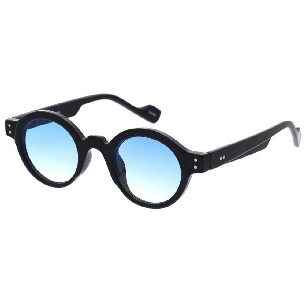 Medium Round Hipster Sunglasses Plastic Frame - Assorted
