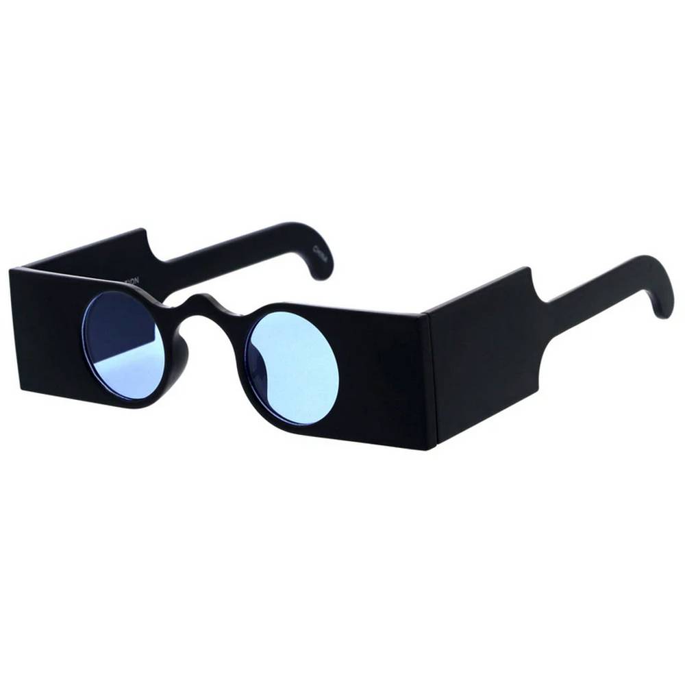 Unisex Plastic Small Rectangular Sunglasses - Assorted