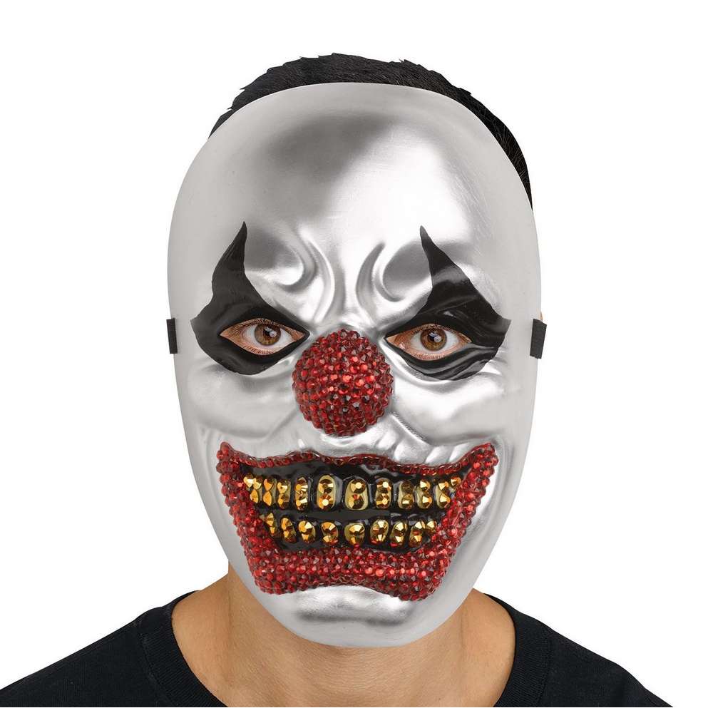 Big Top Bling Clown mask