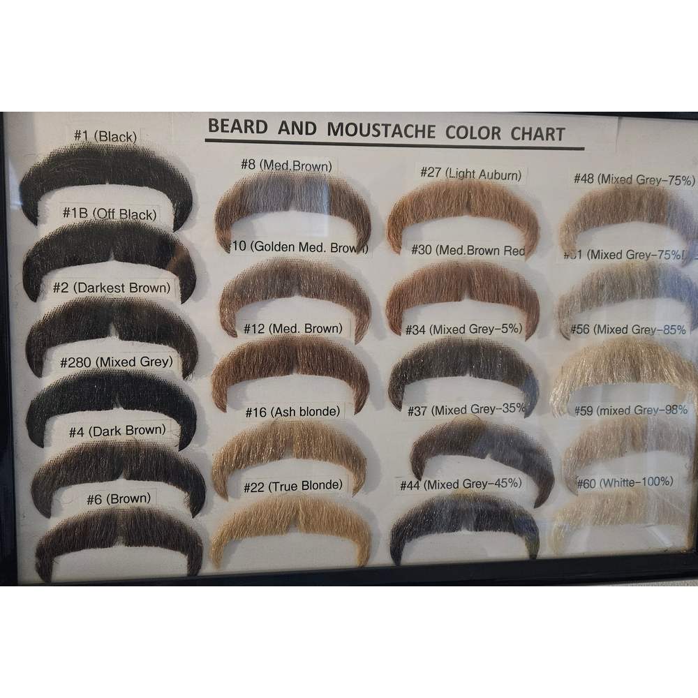 CM31 Moustache cheveux Humain