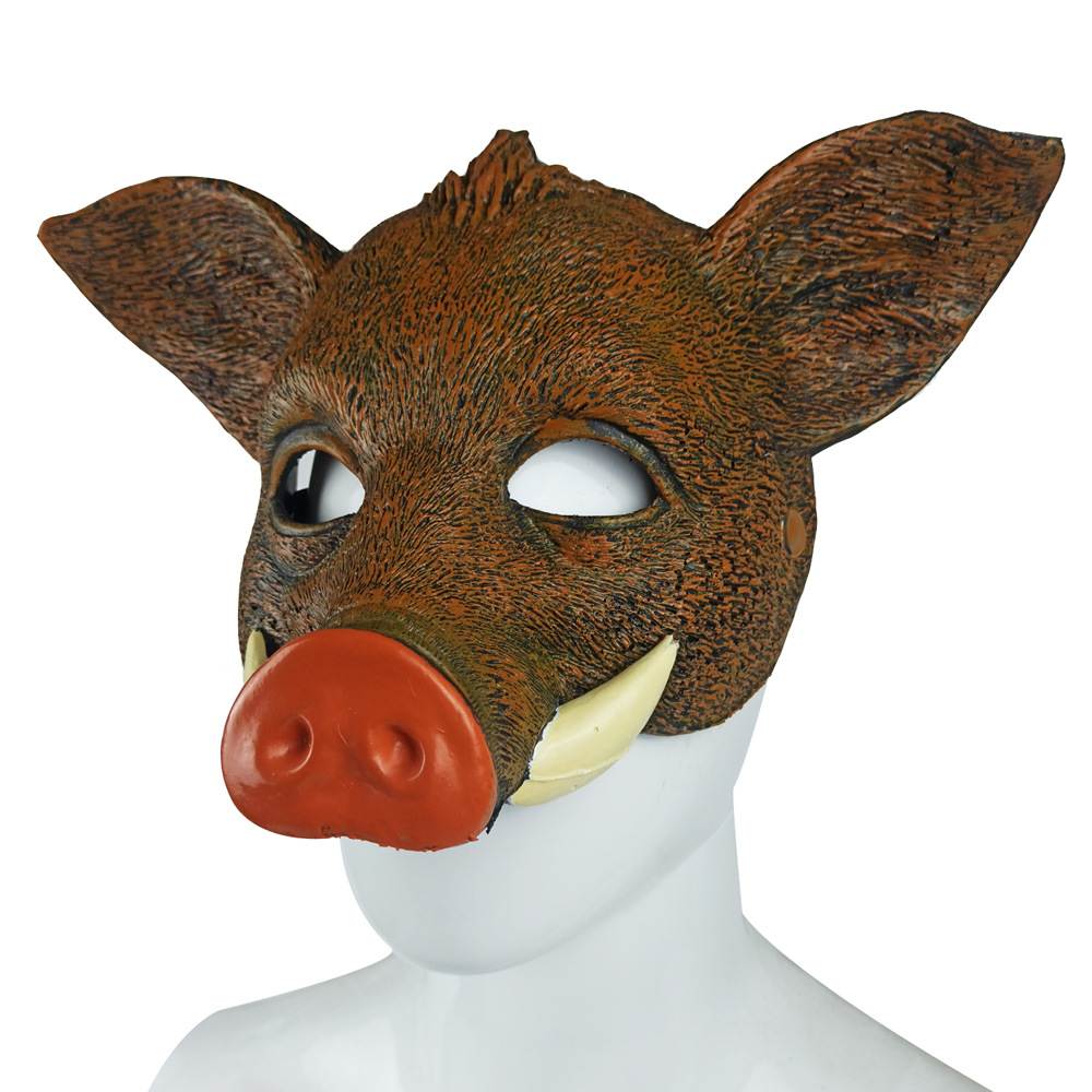 Boar hog Latex Mask