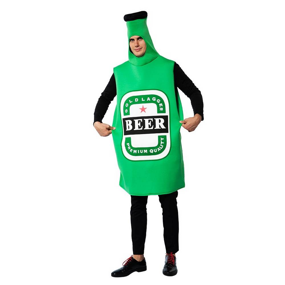 Brew Crew Bottle Adult Costume