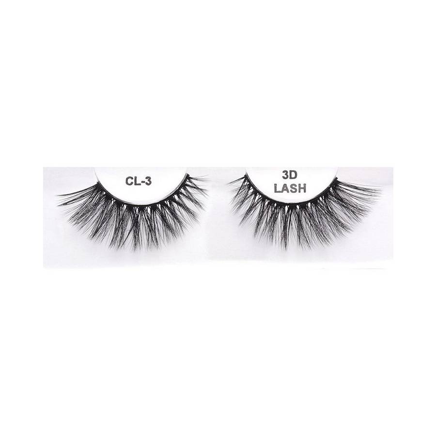 3D Faux Mink Eye Lashes - Faux-Cils Volume Glamour
