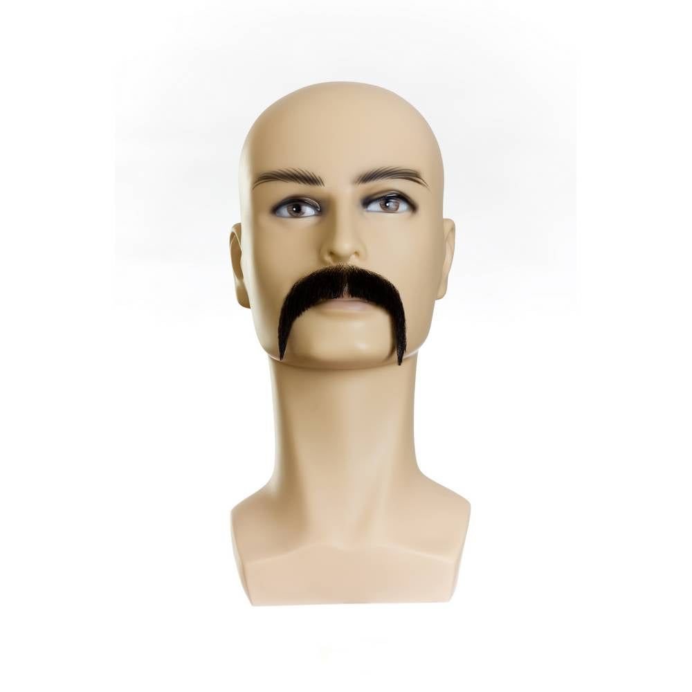 El Macho II Moustache cheveux Humain - CM02