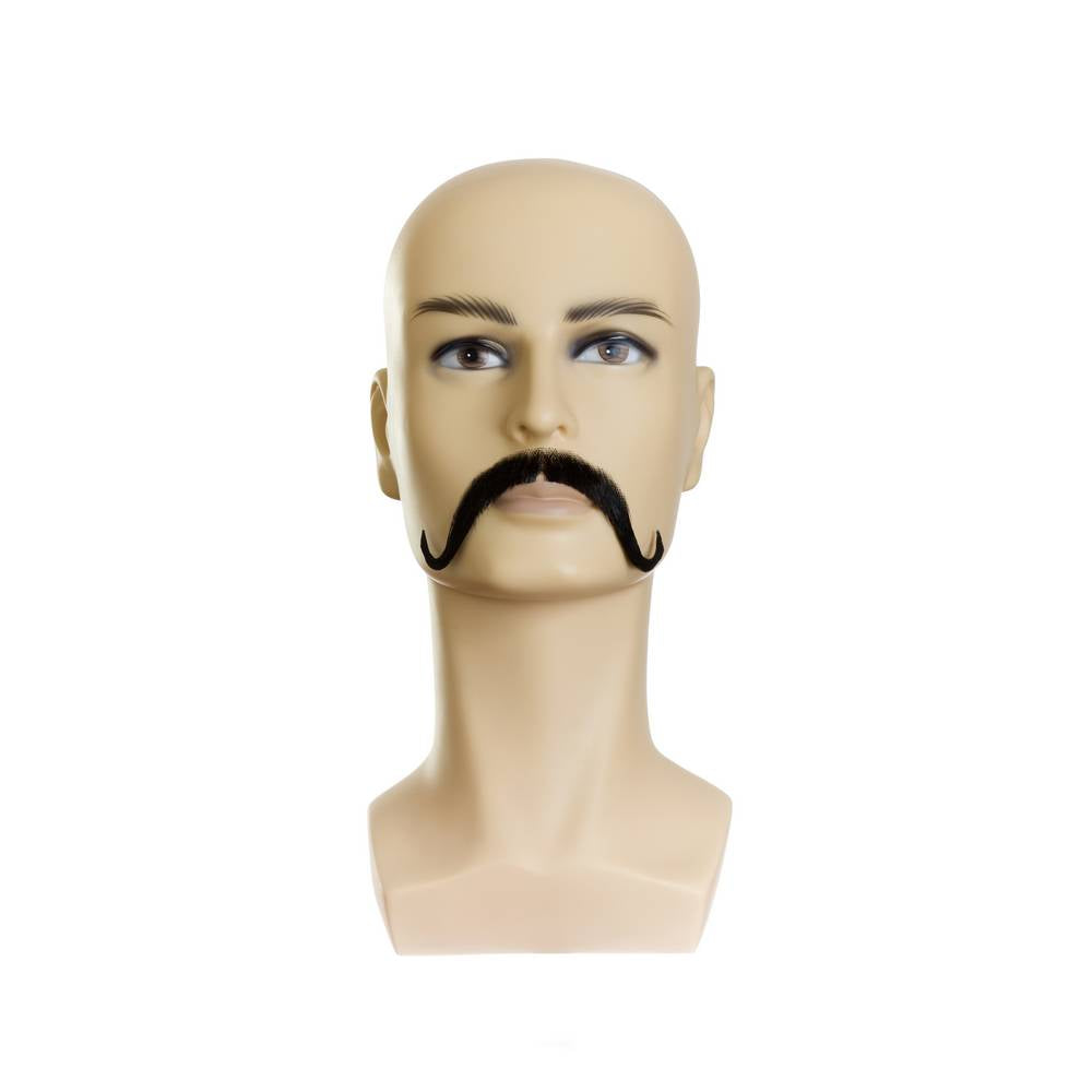 Mousquetaire lourd Moustache cheveux Humain - CM15