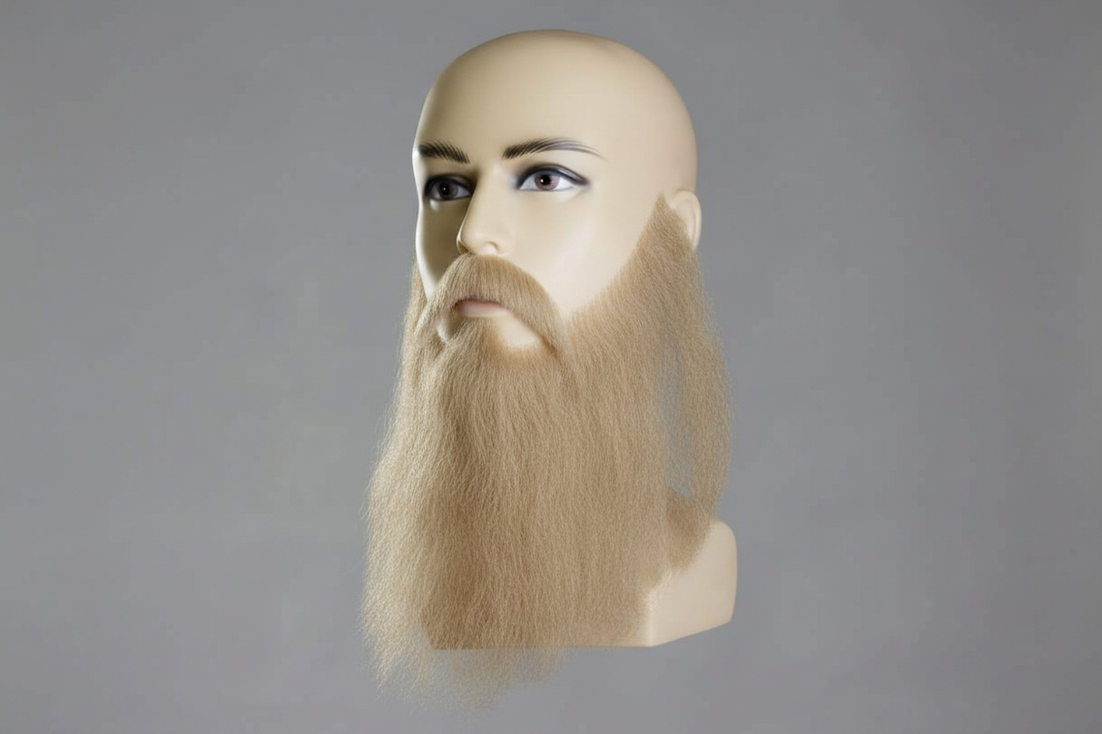 CXBM5 human hair Beard and Mustache Set 3 in 1