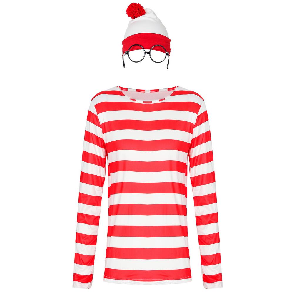 Classic Striped Explorer Adult Costume