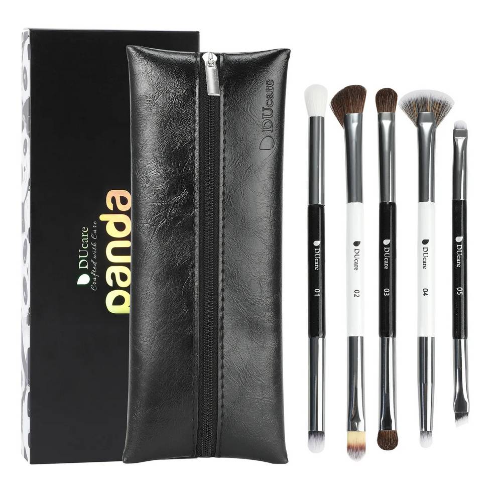 Ducare Panda 5 Pinceaux pour les yeux - ensemble de voyage