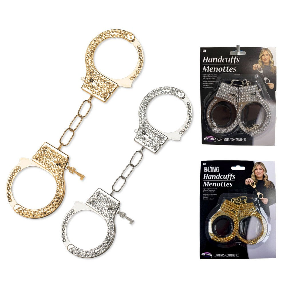 Rhinestone Handcuffs