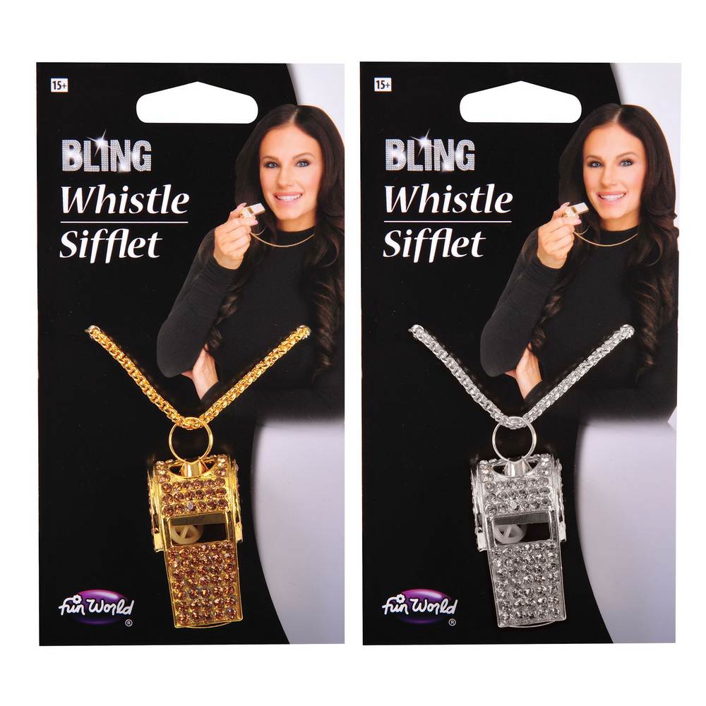 Bling Whistle with Sparkling Stones