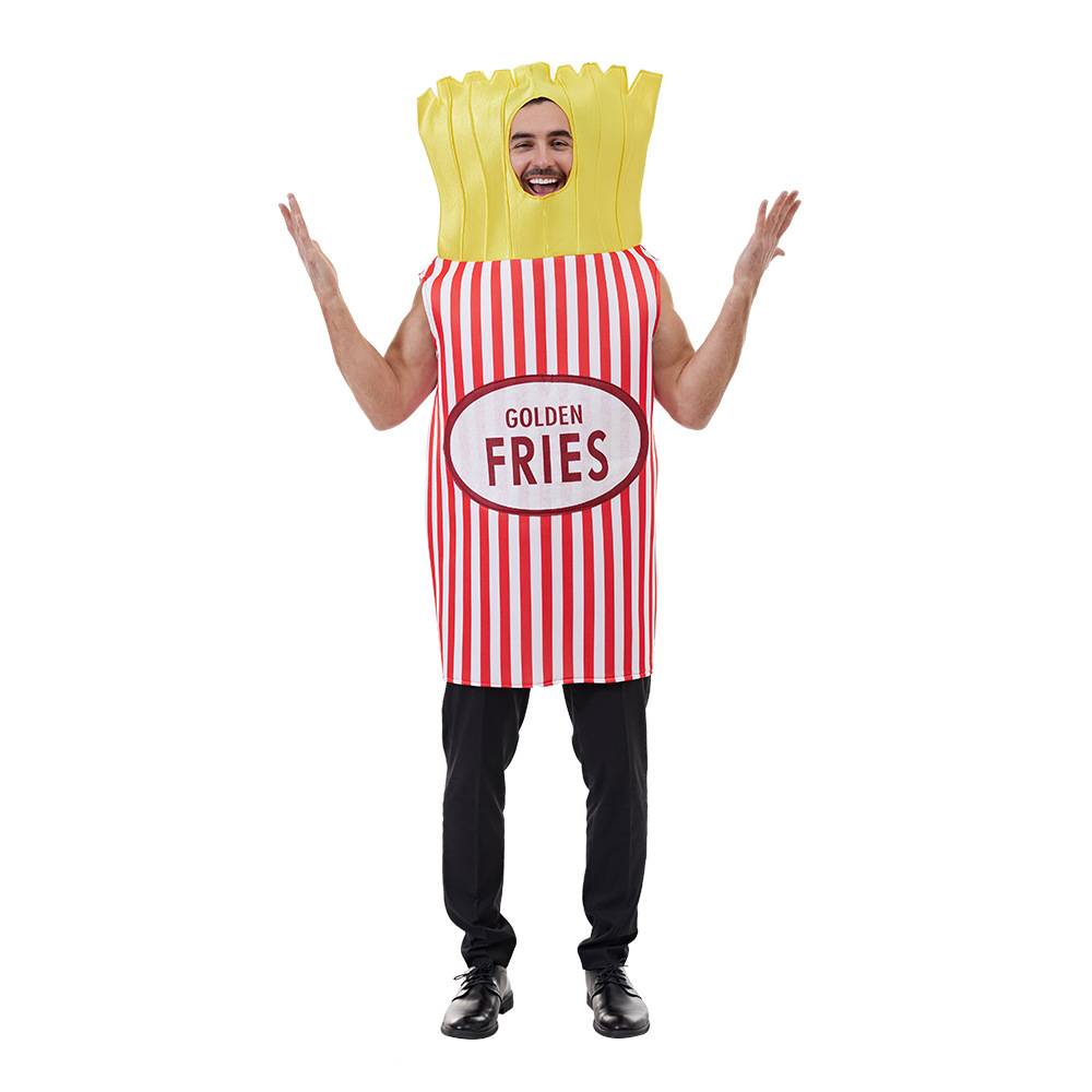 Fast Food Fun Fries Adult Costume