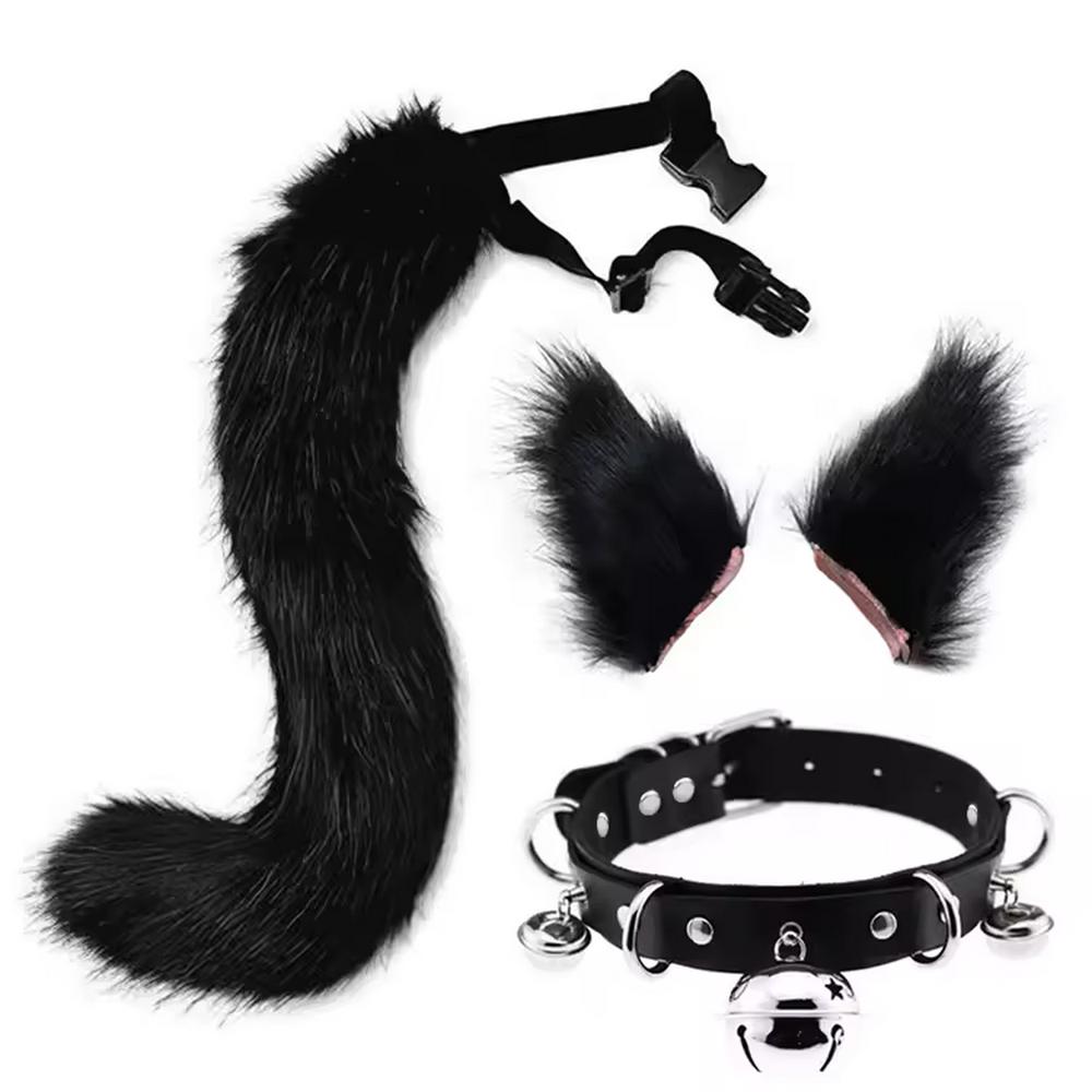 cat-fox-ears-headband-with-necklace-tail-masquerade-set