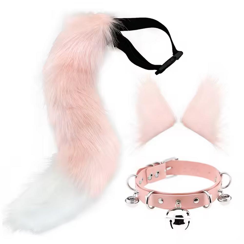 cat-fox-ears-headband-with-necklace-tail-masquerade-set
