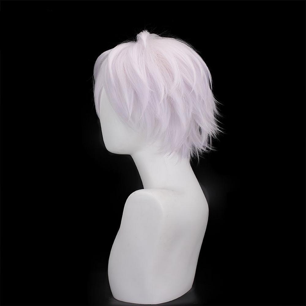 White short Cosplay Wig