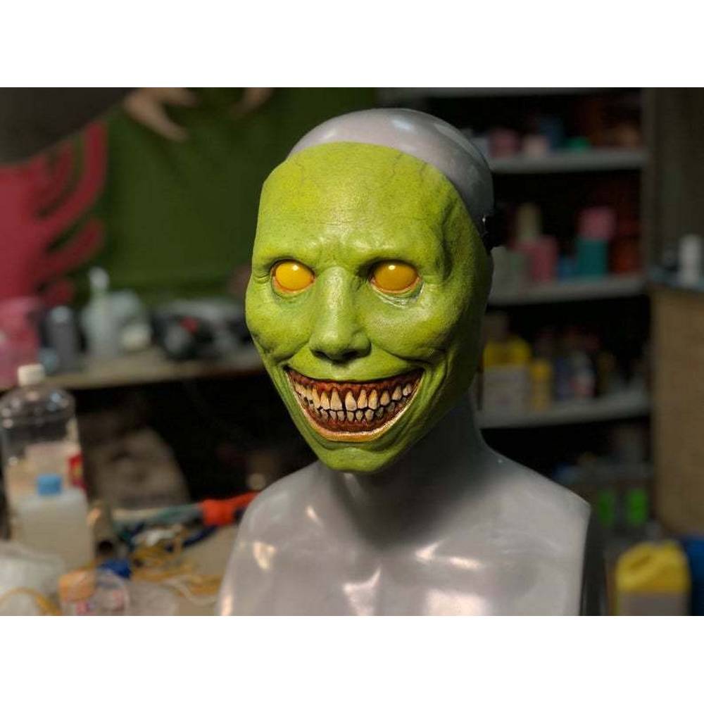 Creepy Smiling Monster Latex Mask