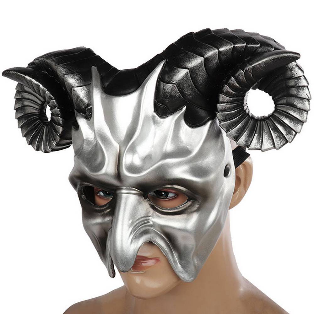 Ram Horn Devil Mask - 4 Colors