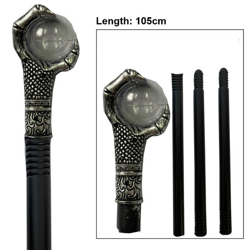Dragon King’s Cane with Crystal Orb