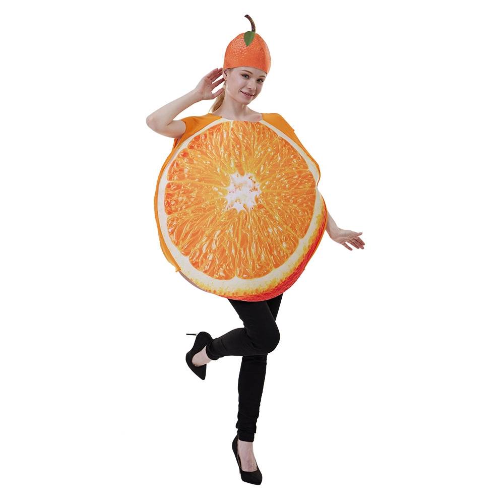 Juicy Orange Slice Adult Costume