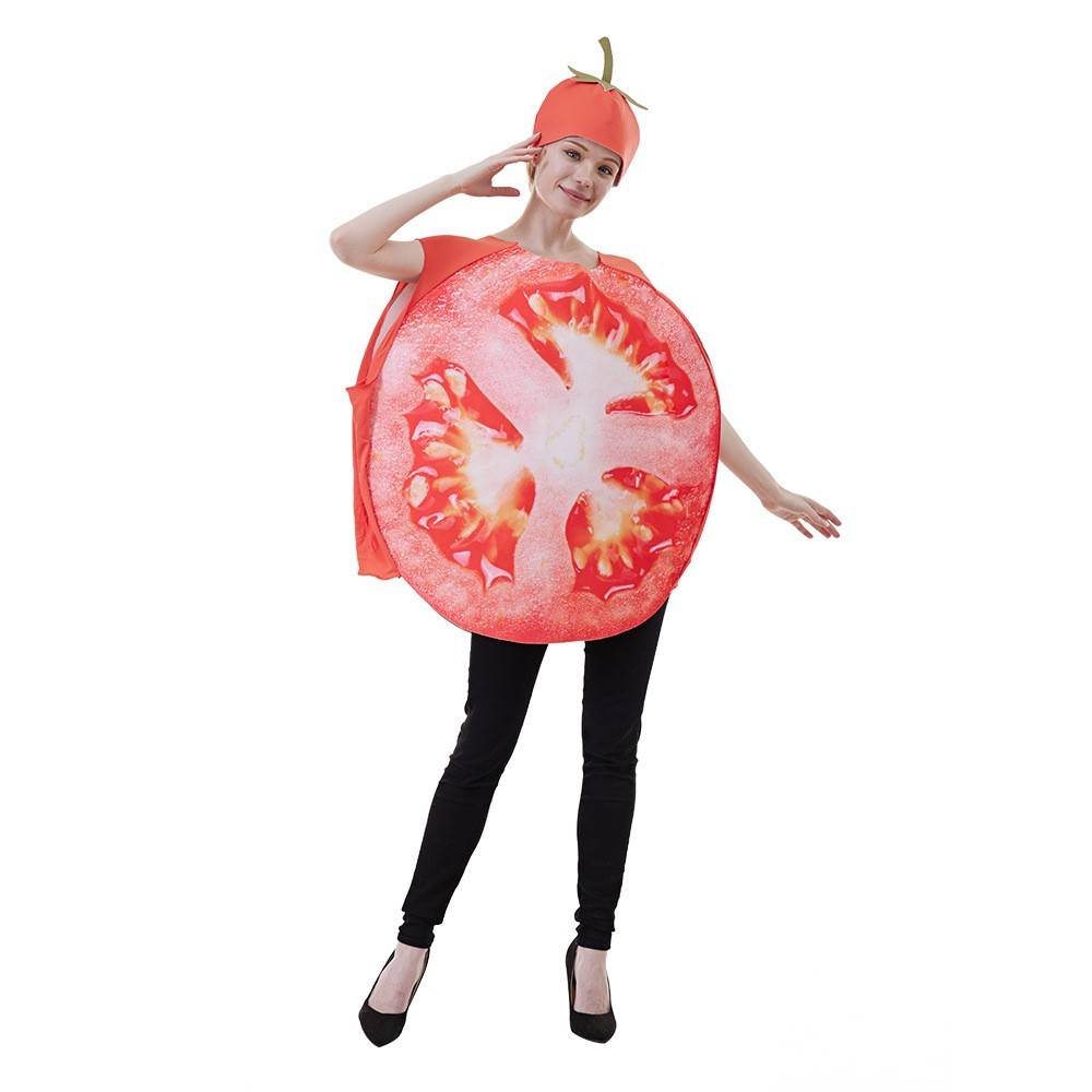 Juicy Sliced Tomato Costume