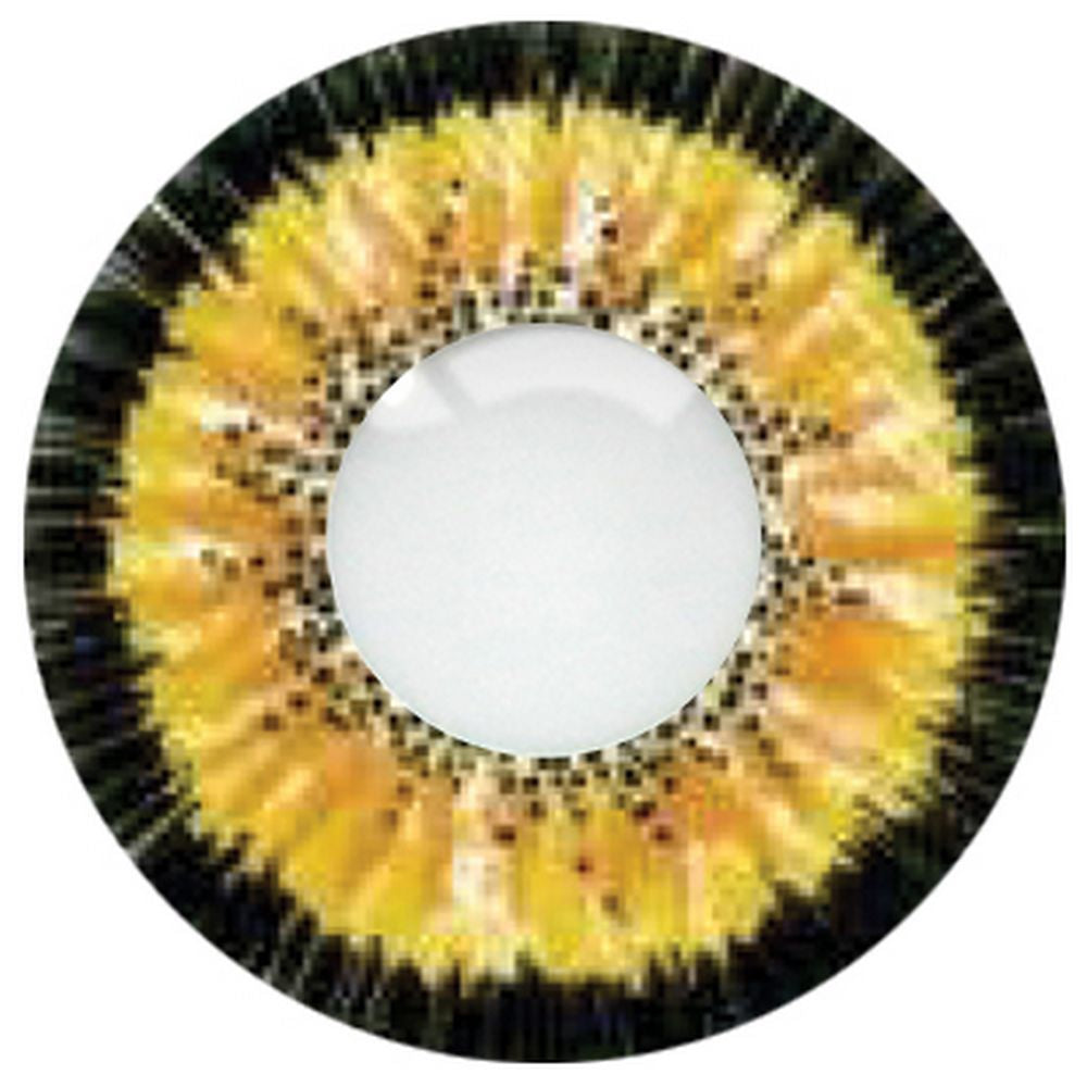 Bold Amber Contact Lenses 09681