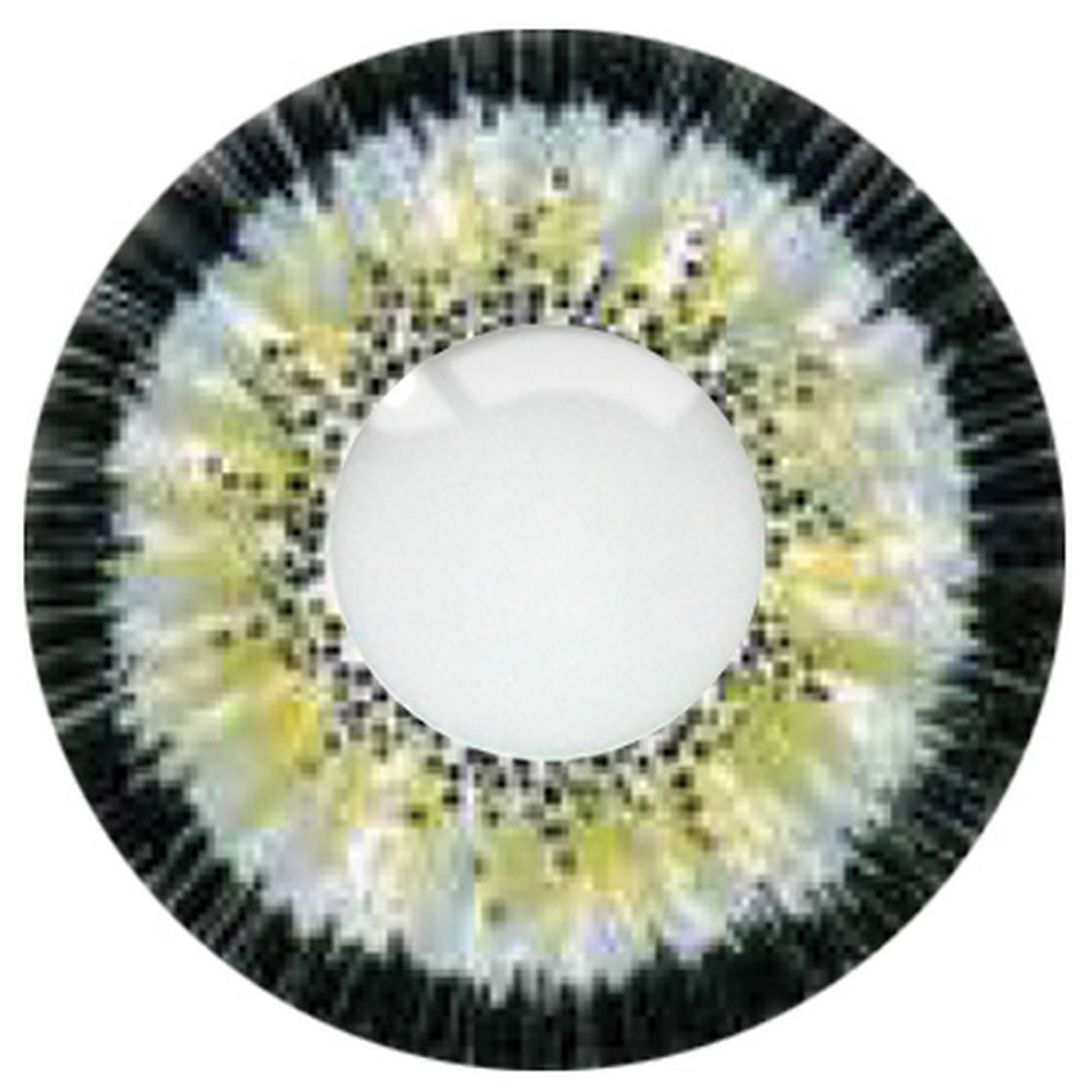 Bold Silver Contact Lenses 09680