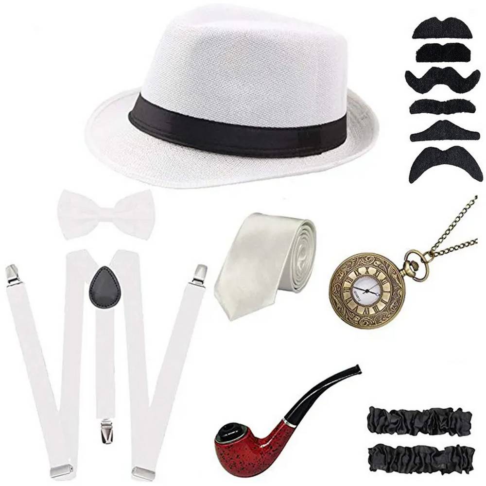 1920's men Accessory Kit - 8 PCS