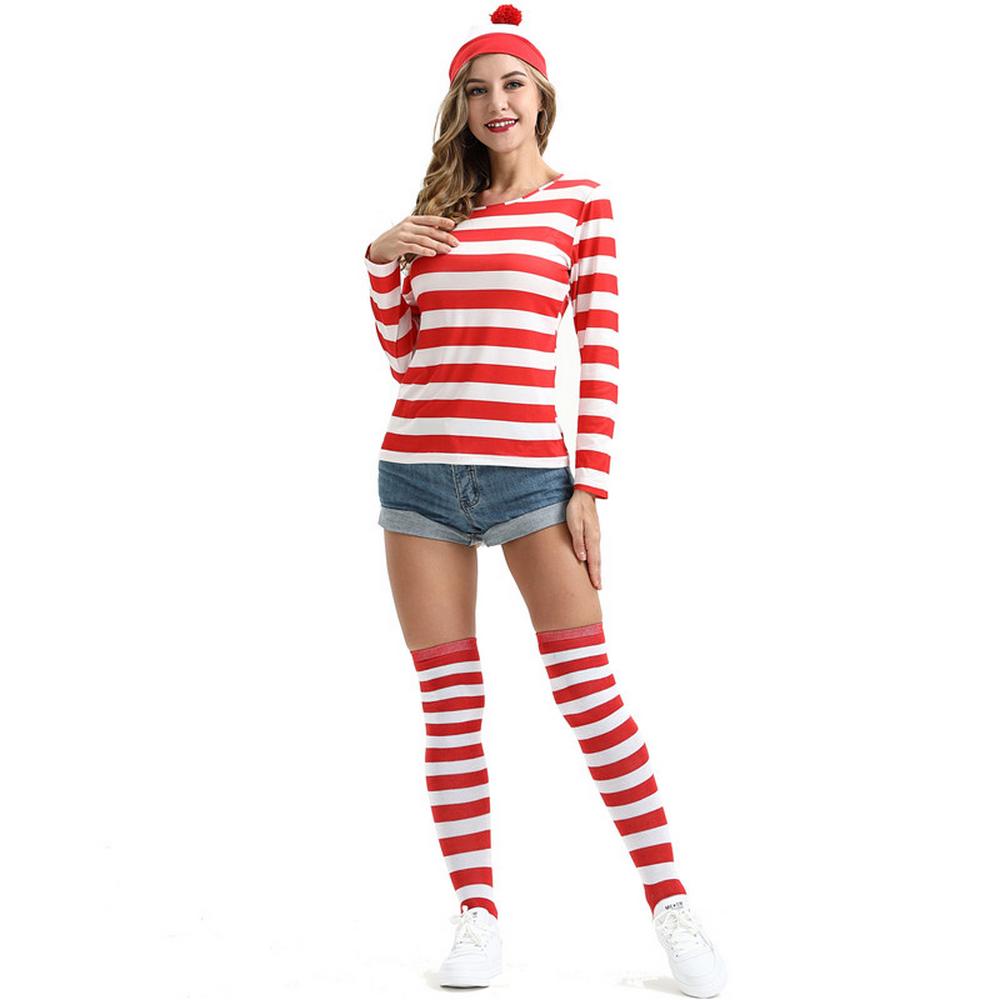 Wanderer Stripes Adult Costume - Where's W