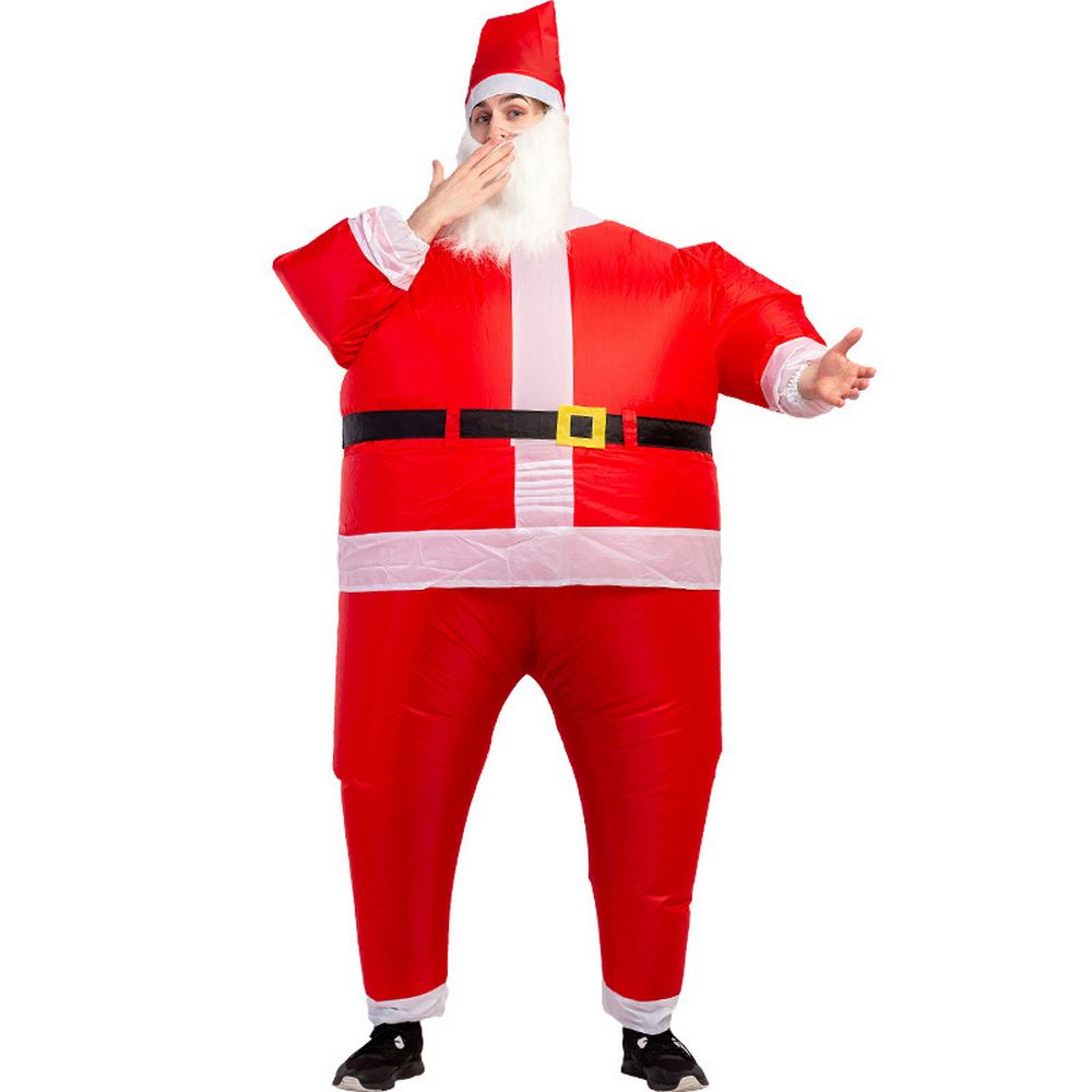 Père Noël gonflable - Costume pour adulte