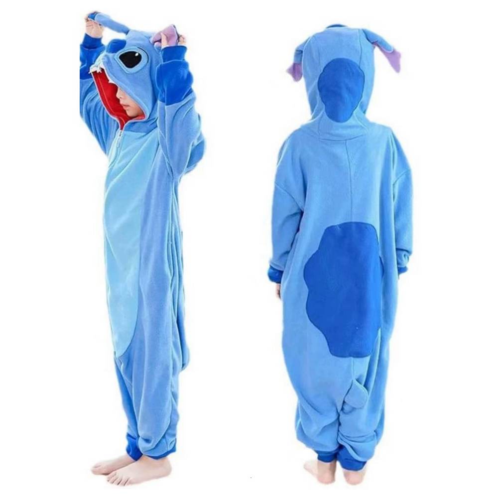 Costume de petit monstre extraterrestre bleu - enfant