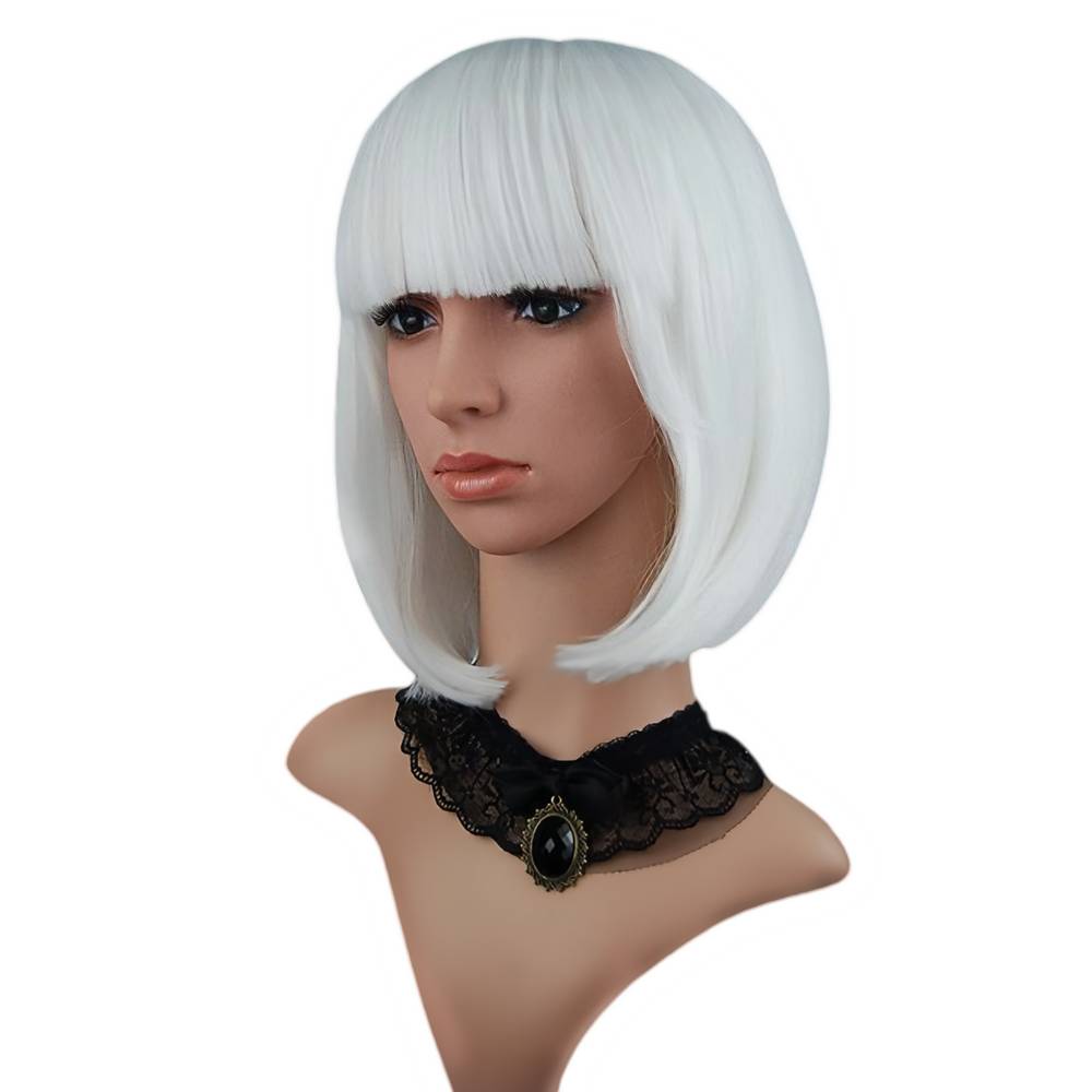 Short Bob style Wig - Costume Wig in multiple colors