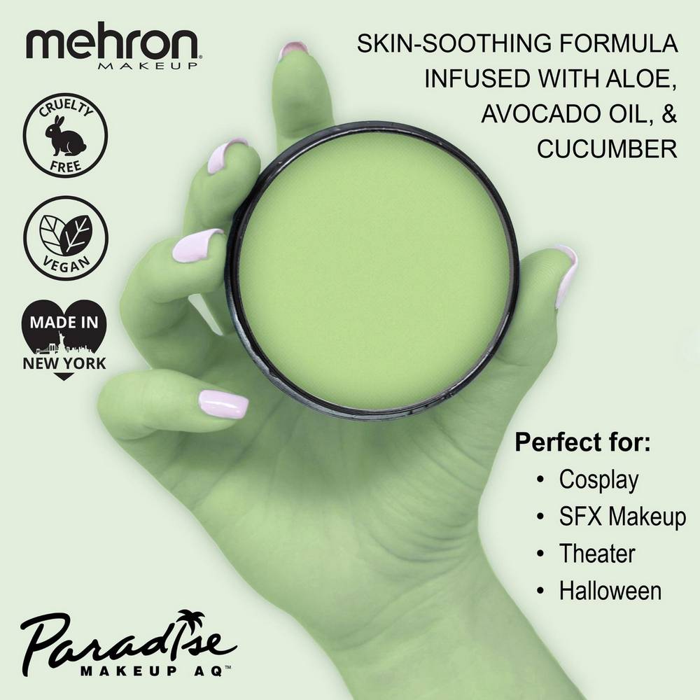MEHRON Paradise Makeup AQ - Tons Pastels