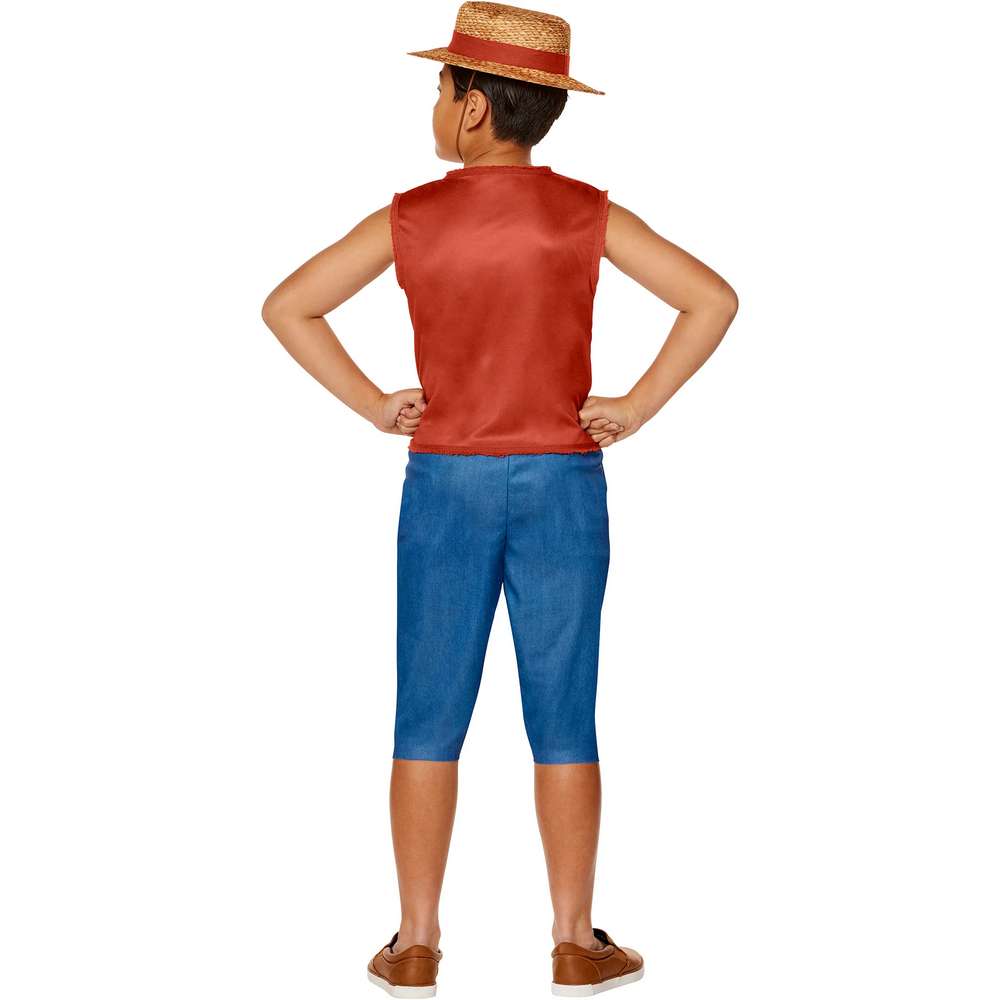 One Piece Luffy child Costume back