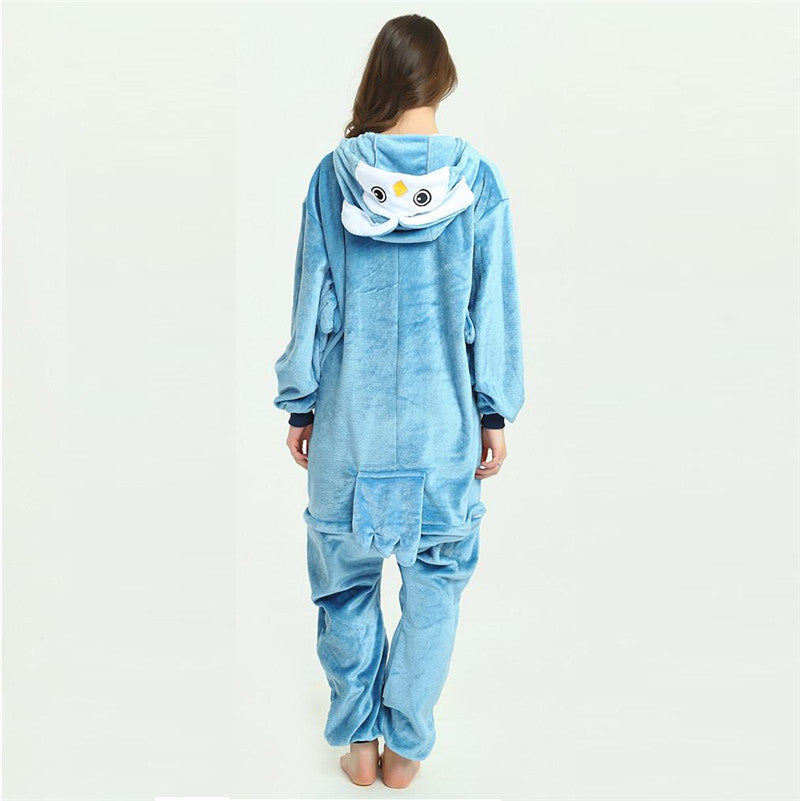 Hibou onesie - costume grenouillère adulte