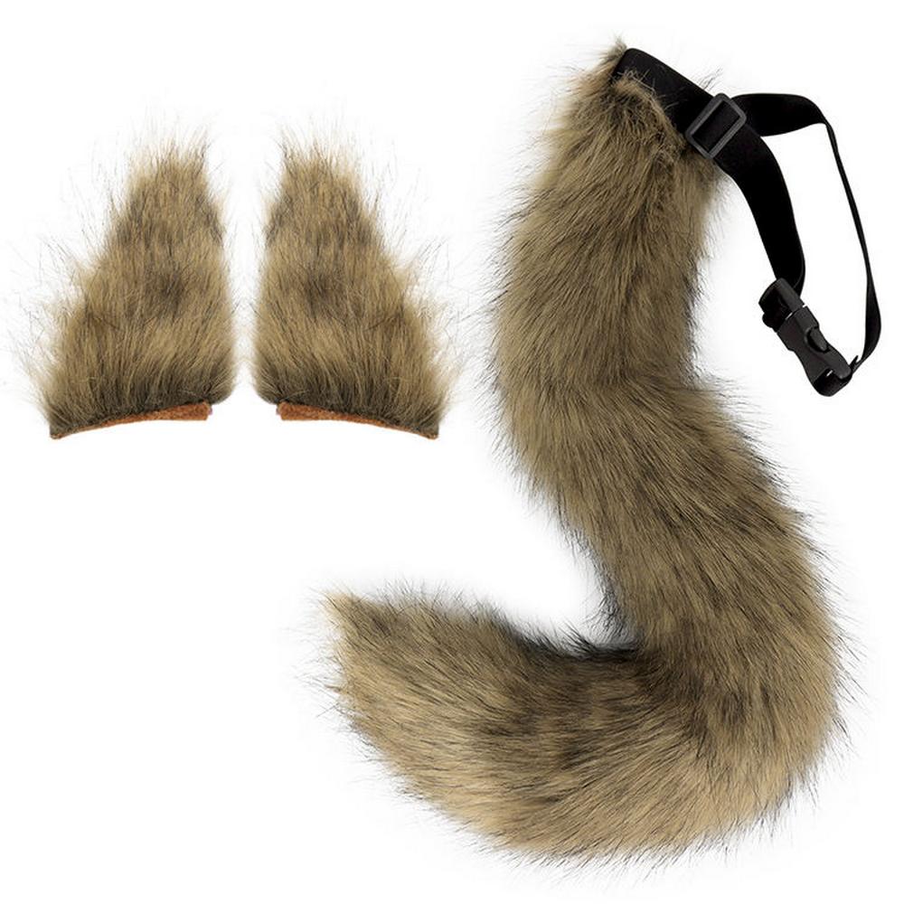 plush-cat-ears-headdress-and-tail-set-animal-cosplay