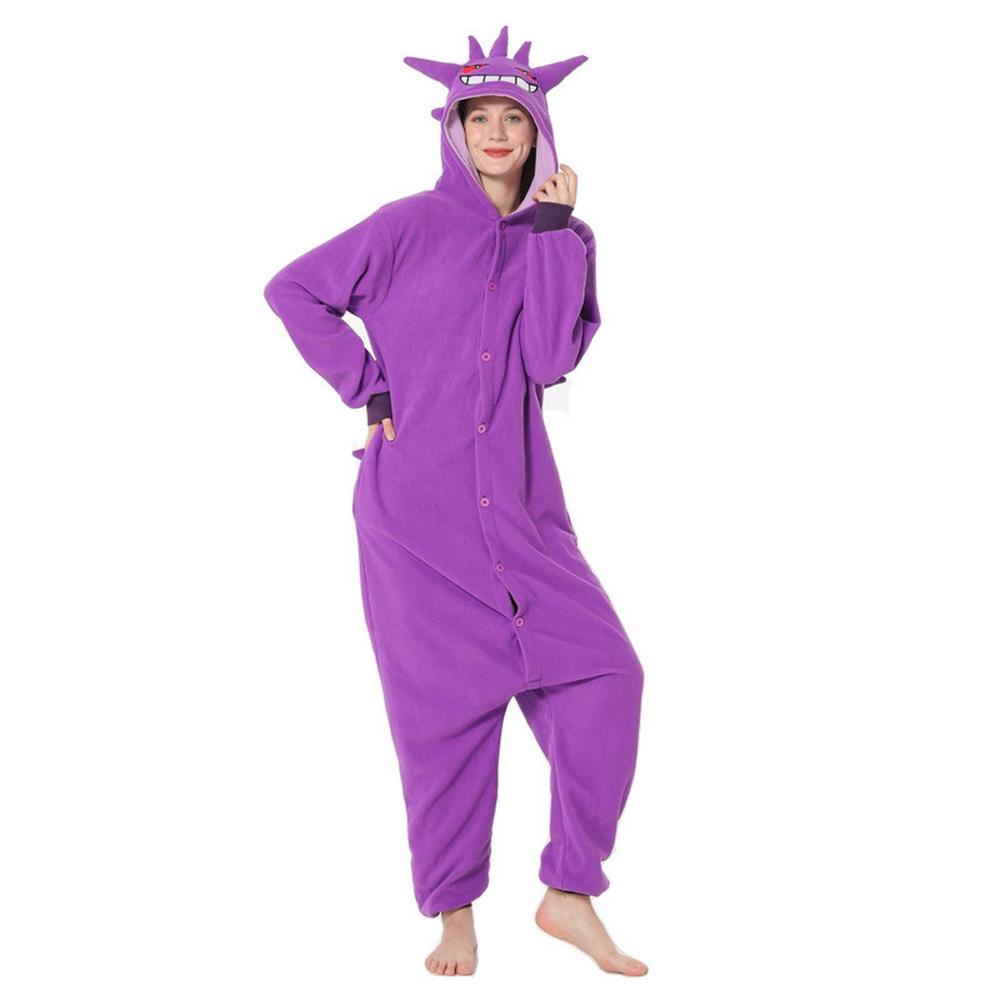 purple-shadow-monster-adult-costume, Pokemon, Gengar