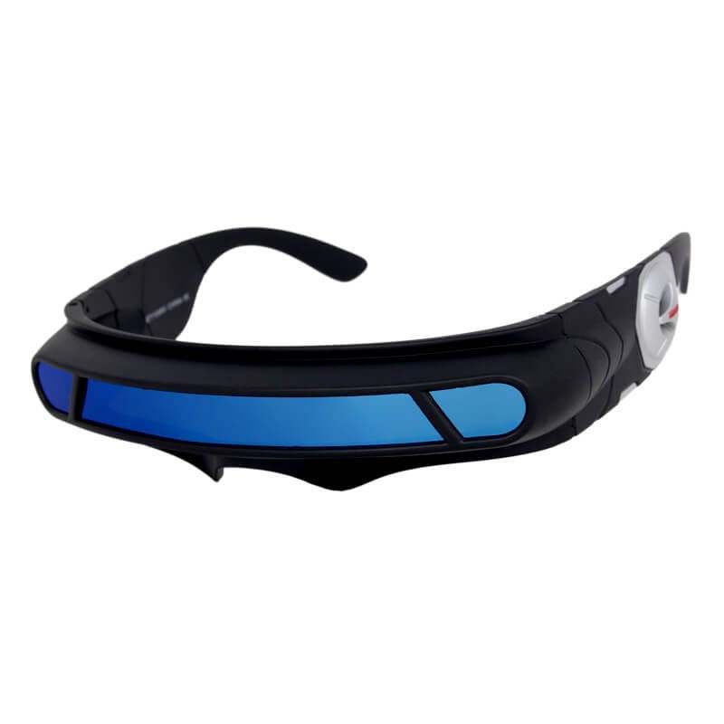 Futuristic Robot Wrap Shield Glasses ARV- Assorted
