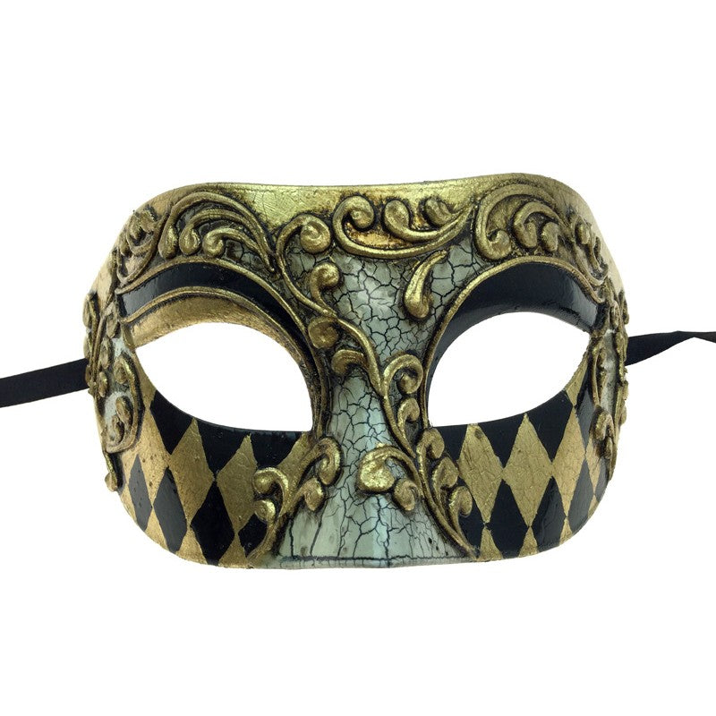Venetian man rhombus eye mask M2636G