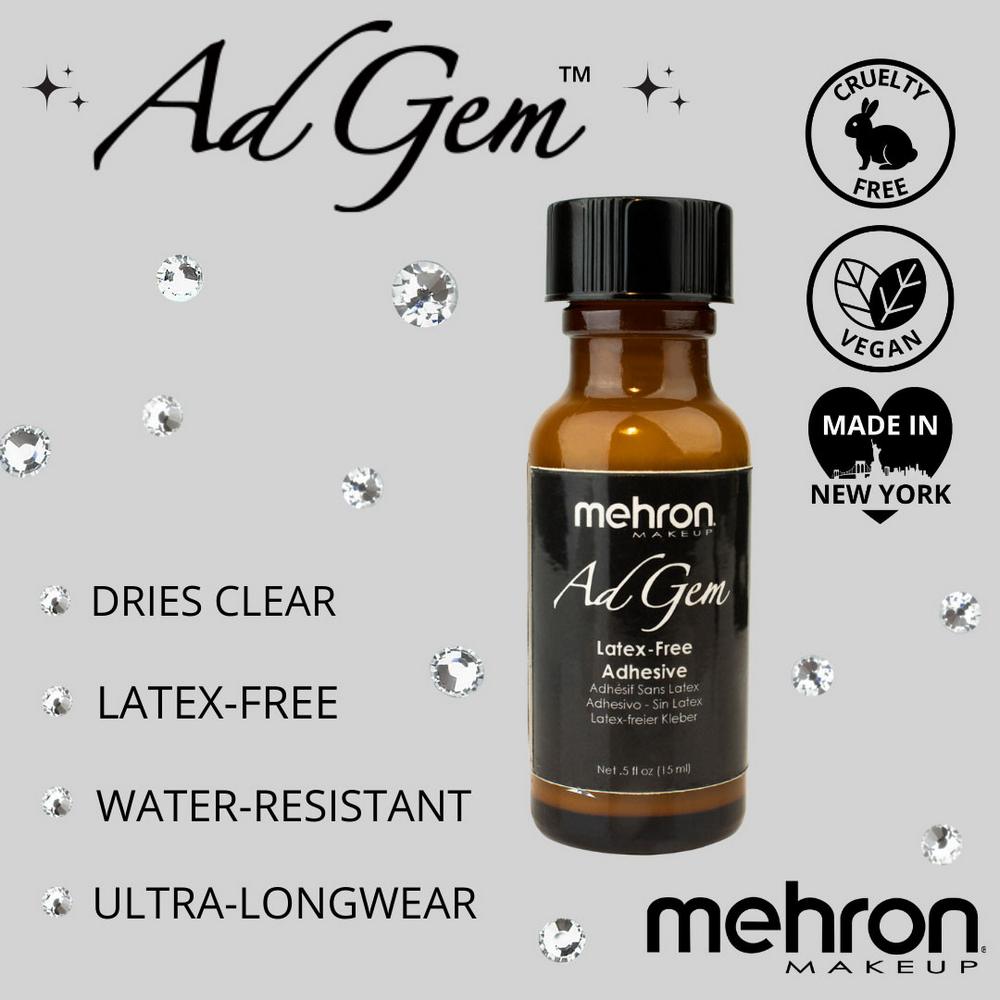 Mehron AdGem Adhésif sans latex